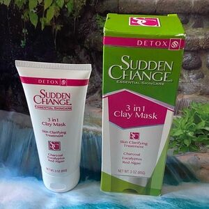 NWT Sudden Change Detox 3 in 1 Clay Mask